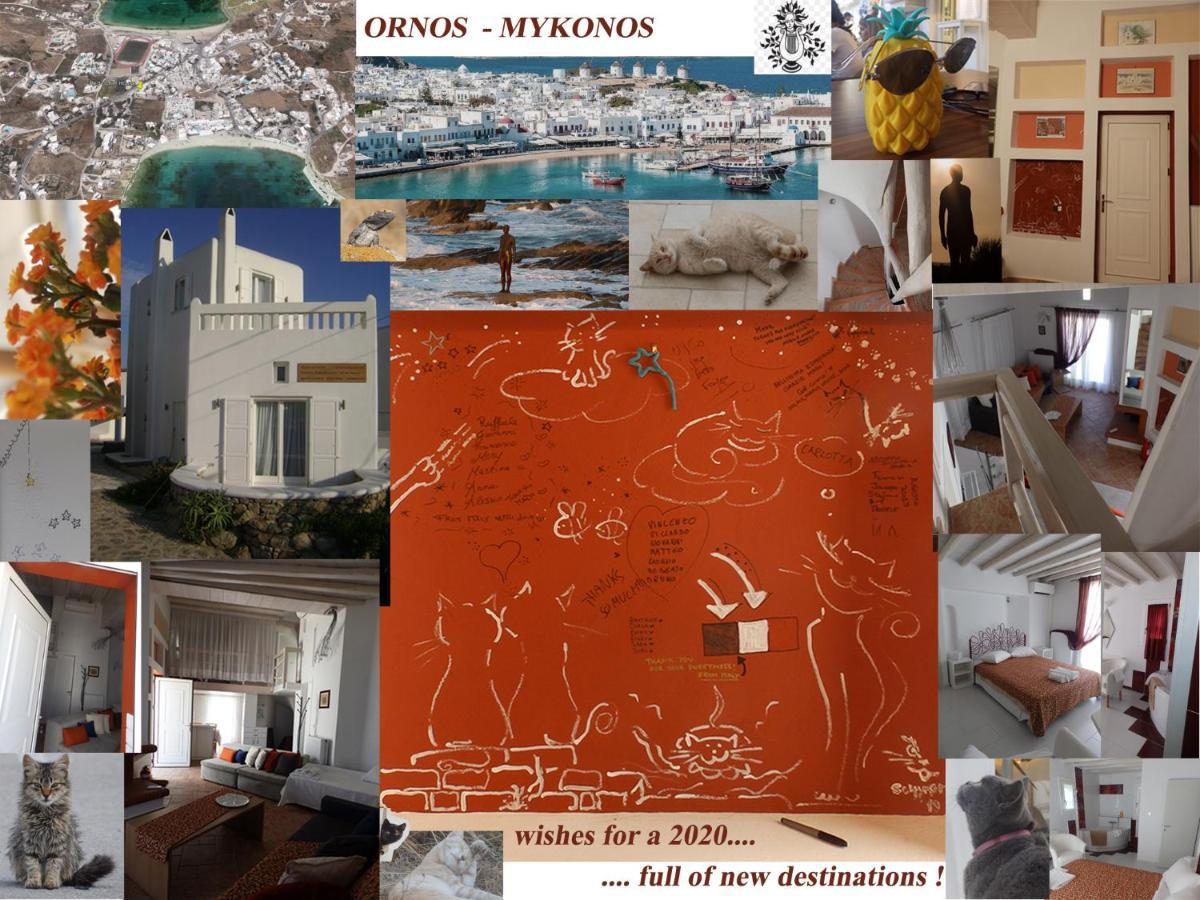 Mykonos Ornos Redocher Home المظهر الخارجي الصورة