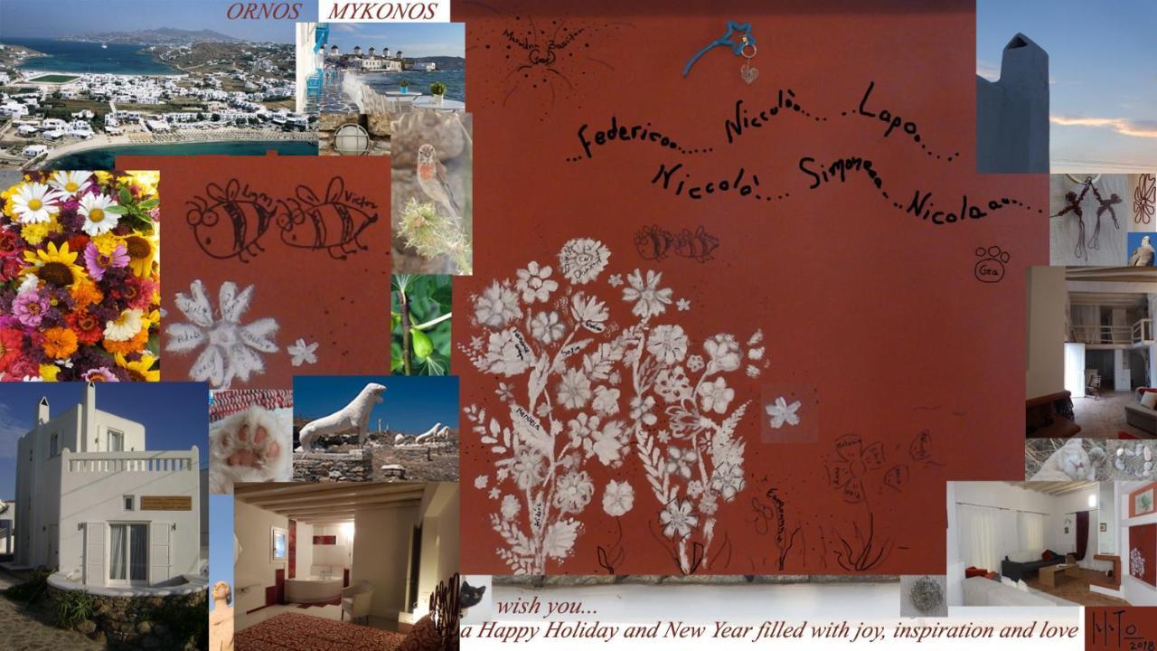 Mykonos Ornos Redocher Home المظهر الخارجي الصورة